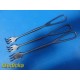 14 x Volkmann Rake Retractors – Codman, Weck, V. Mueller, Jarit 2/3 Prong~40513