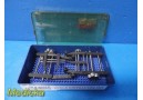Innomed Ankle Distractor Set (2) 1834‑R & (2) 1836‑R w/ Sterilization Case ~ 40518