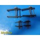 Innomed Ankle Distractor Set (2) 1834‑R & (2) 1836‑R w/ Sterilization Case ~ 40518