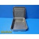 Baxter V. Mueller Genesis Sterilization Container W/ Basket 12" Compact ~ 39807
