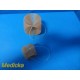 Lot of 2 Bioteque Silicone Cube Pessary CU45D 5 & CU75D 9 | With Drain ~ 38825