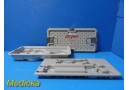 Stryker 233-032-107 Endoscopic Sterilization Storage Tray 3-Piece STERRAD ~ 39801
