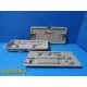 Stryker 233-032-107 Endoscopic Sterilization Storage Tray 3-Piece STERRAD ~ 39801