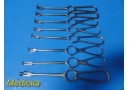 8x Volkmann Rake Retractors &ndash; Aesculap, Sklar | 2/3‑Prong | Sharp & Blunt~40514