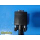 25FT Medical‑Grade VGA Cable | HD15 15‑Pin Male‑to‑Male | Locking Screws ~ 39500