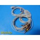 Compatible Burdick 9293‑040‑50 10‑Lead EKG Cable Schiller Welch Allyn ~ 39483
