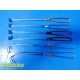 Lot of 6 Penn Surgical Cushing Vein & V.Mueller Green Thyroid Retractors ~ 40503