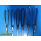 Lot of 6 Penn Surgical Cushing Vein & V.Mueller Green Thyroid Retractors ~ 40503