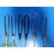 Lot of 6 Penn Surgical Cushing Vein & V.Mueller Green Thyroid Retractors ~ 40503