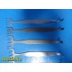 Lot of 7 Freeman Rake Retractors Snowden-Pencer V. Mueller Padgett 7" SS ~ 40504