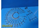 32x ASSORTED Volkmann Rake Retractors | 3&ndash;6 Prong BLUNT/ SHARP | OEM ~40507