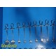 32x ASSORTED Volkmann Rake Retractors | 3–6 Prong BLUNT/ SHARP | OEM ~40507