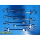 32x ASSORTED Volkmann Rake Retractors | 3–6 Prong BLUNT/ SHARP | OEM ~40507