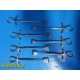 32x ASSORTED Volkmann Rake Retractors | 3–6 Prong BLUNT/ SHARP | OEM ~40507