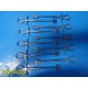 32x ASSORTED Volkmann Rake Retractors | 3–6 Prong BLUNT/ SHARP | OEM ~40507