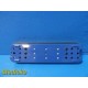 Spectrum Surgical Rigid Telescope Sterilization Case Single Scope Holder ~ 40008