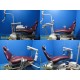 Pelton & Crane SP18 Powered Dental Chair w/ Delivery Units, Light, Tray ~ 39446