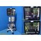 SpaceLabs SL2800 Monitor System W/ Modules, Printer, GCX Cart & NEW Leads ~39444