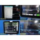SpaceLabs SL2800 Monitor System W/ Modules, Printer, GCX Cart & NEW Leads ~39444