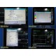 SpaceLabs UltraView SL 94267 Monitor w/ Modules, Cart, Printer & NEW Leads~39973