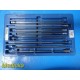 Davol Nezhat-Dorsey Hydro-Dissection Probe Tip Set Model 13231 w/ Case ~ 40523