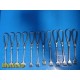 23X Volkmann Rake Retractors Assorted Sharp/Blunt 3, 4, 5 & 6 Prong ~ 40525