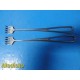23X Volkmann Rake Retractors Assorted Sharp/Blunt 3, 4, 5 & 6 Prong ~ 40525