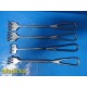 23X Volkmann Rake Retractors Assorted Sharp/Blunt 3, 4, 5 & 6 Prong ~ 40525