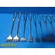 23X Volkmann Rake Retractors Assorted Sharp/Blunt 3, 4, 5 & 6 Prong ~ 40525