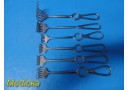6x Volkmann Rake Retractors |KLS Martin Lawton | 6-Prong | Sharp & Blunt ~ 40526