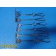 6x Volkmann Rake Retractors |KLS Martin Lawton | 6-Prong | Sharp & Blunt ~ 40526