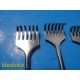 6x Volkmann Rake Retractors |KLS Martin Lawton | 6-Prong | Sharp & Blunt ~ 40526