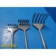 6x Volkmann Rake Retractors |KLS Martin Lawton | 6-Prong | Sharp & Blunt ~ 40526