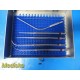 ACRA-CUT Dura Separator Instrument Set 800-710–713 w/ Laserscope Case ~ 40519