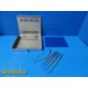 ACRA-CUT Dura Separator Instrument Set 800-710–713 w/ Laserscope Case ~ 40519