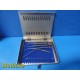 ACRA-CUT Dura Separator Instrument Set 800-710–713 w/ Laserscope Case ~ 40519