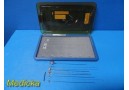 Elekta Leksell Stereotactic Backlund Biopsy Accessory Instrument Set &Case~40522