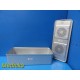 Aesculap JN445 Sterilization Container (Lid + Base) W/ Retention Plates ~ 40560