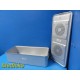 Aesculap JN445 Sterilization Container (Lid + Base) W/ Retention Plates ~ 40560