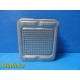 Baxter V. Mueller Genesis Sterilization Case W/ Basket & Retention Plate ~ 40045