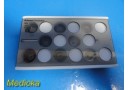 Alcon REF 618.09 Basic Vitrectomy Lens Set (Partial) w/ 6 Lenses & Tray ~ 40536