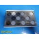 Alcon REF 618.09 Basic Vitrectomy Lens Set (Partial) w/ 6 Lenses & Tray ~ 40536