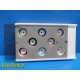 Alcon REF 618.09 Basic Vitrectomy Lens Set (Partial) w/ 6 Lenses & Tray ~ 40536