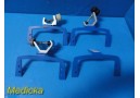 Lot of 4 GE CARESCAPE / DINAMAP ProCare Monitor Pole‑Mount Brackets ~ 40098