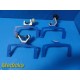 Lot of 4 GE CARESCAPE / DINAMAP ProCare Monitor Pole‑Mount Brackets ~ 40098