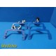 Lot of 4 GE CARESCAPE / DINAMAP ProCare Monitor Pole‑Mount Brackets ~ 40098