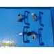Lot of 4 GE CARESCAPE / DINAMAP ProCare Monitor Pole‑Mount Brackets ~ 40098