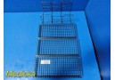 3x Tuttnauer Valueklave Wire Instrument Trays w/ Chamber Rack Holder ~ 40091