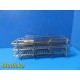 3x Tuttnauer Valueklave Wire Instrument Trays w/ Chamber Rack Holder ~ 40091