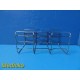 3x Tuttnauer Valueklave Wire Instrument Trays w/ Chamber Rack Holder ~ 40091
